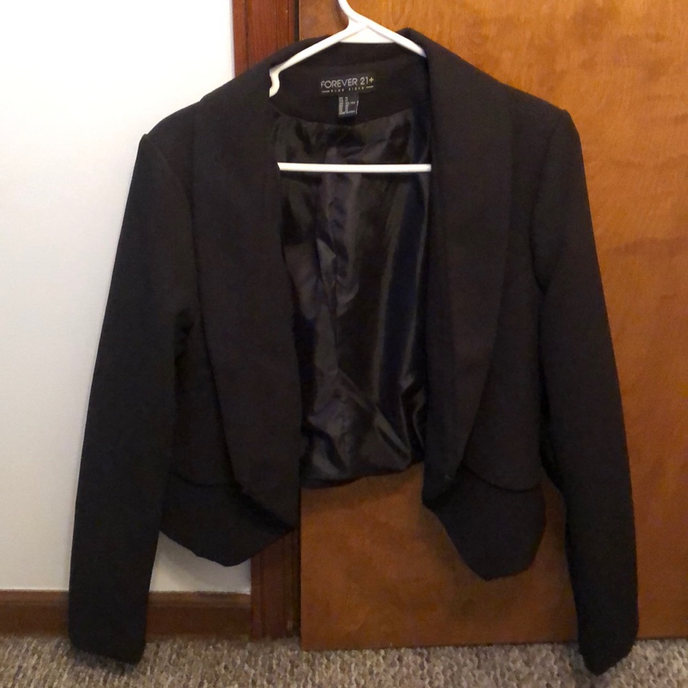 Forever 21 + black blazer